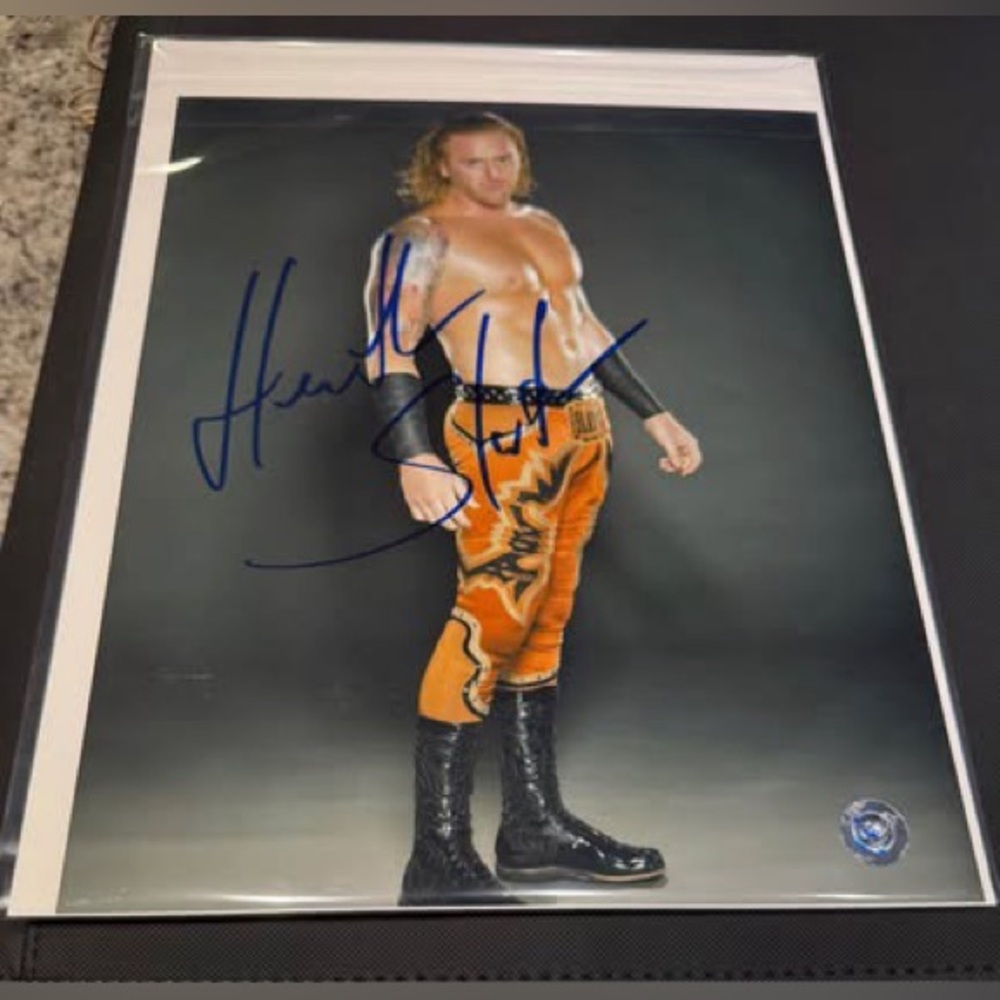 WWE’s Heath Slater 8x10 COA